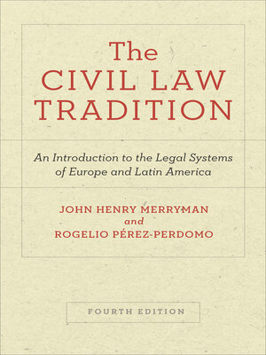 cover image of The Civil Law Tradition